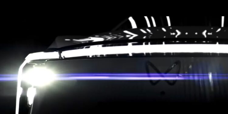 Mahindra XEV 9S Front Grille Electric Scream Electric