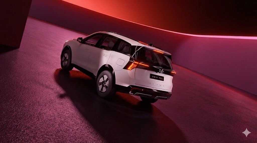 Mahindra XEV 9S White Color 7 Seater Electric SUV launched