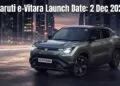 Maruti Suzuki e Vitara Launch Date