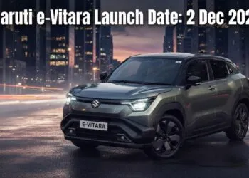 Maruti Suzuki e Vitara Launch Date