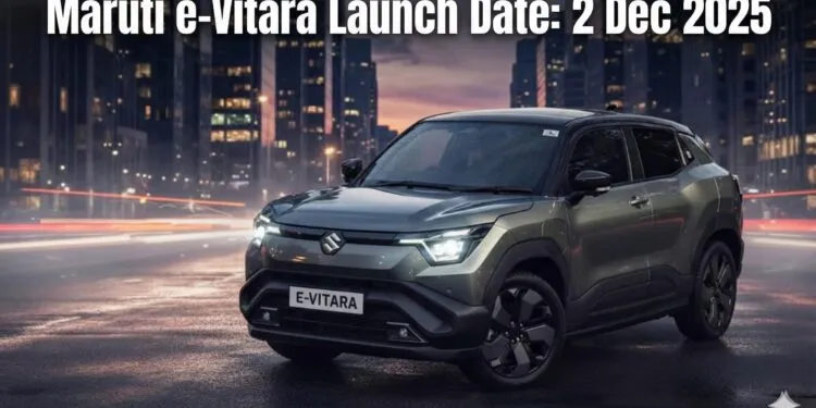 Maruti Suzuki e Vitara Launch Date