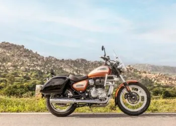 2025 Royal Enfield Meteor Sundowner Orange Photo