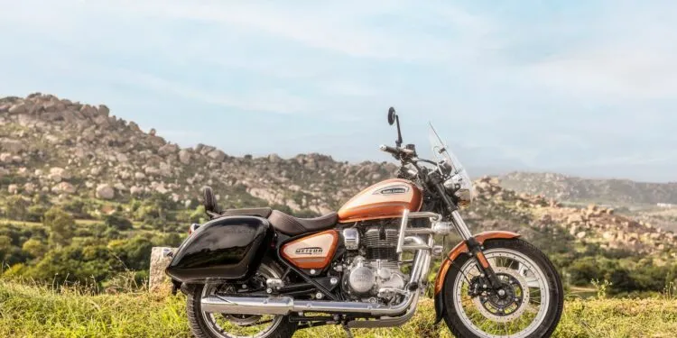 2025 Royal Enfield Meteor Sundowner Orange Photo