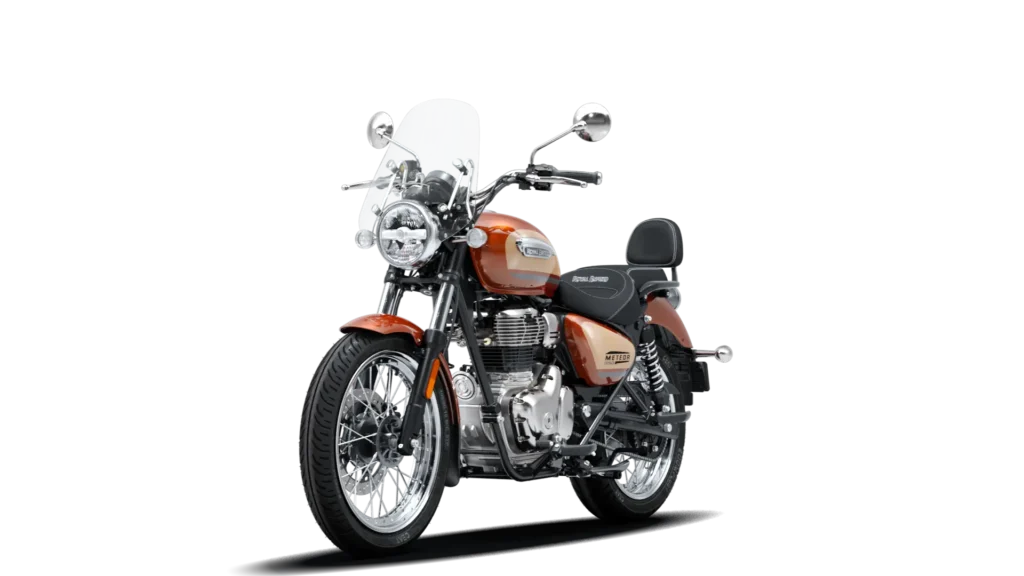 2025 New Royal Enfield Meteor Sundowner Orange Image