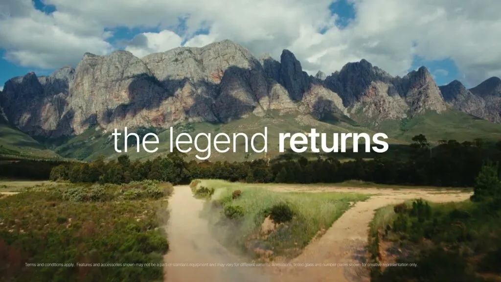 Tata Sierra Lend Returns - Screenshot from the Sierra Video Teaser