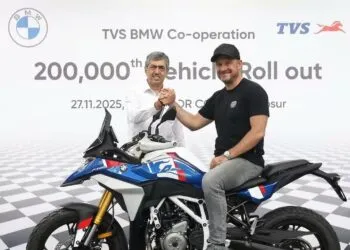 TVS BMW Production Milestone 2 lakh units