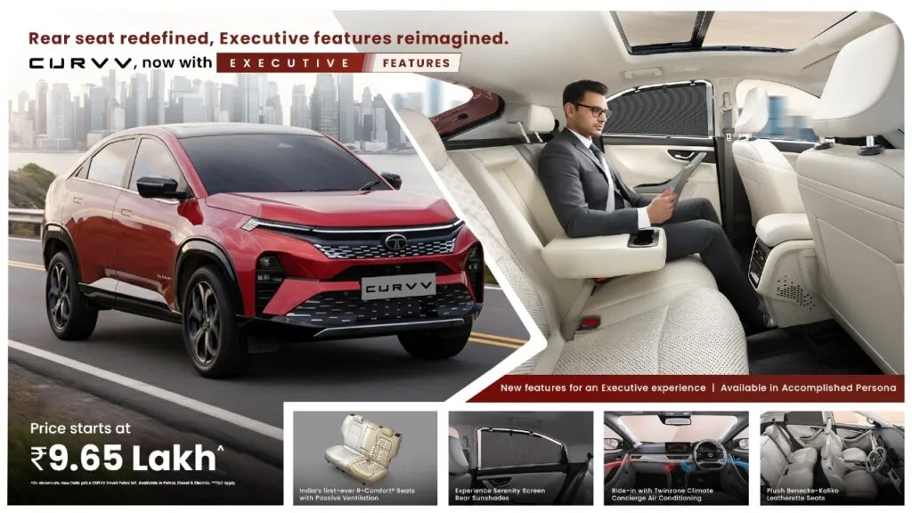 Tata Curvv Executive Features