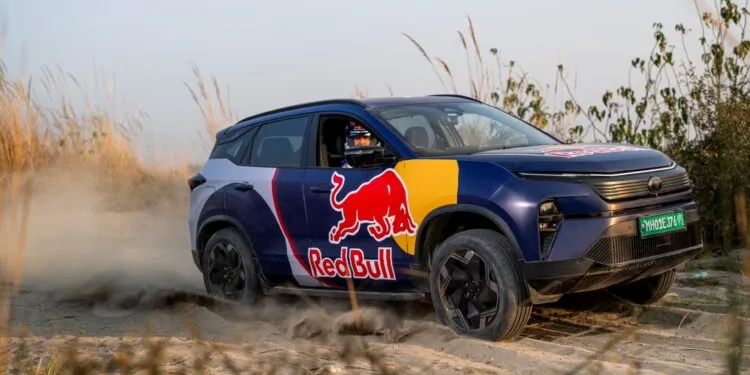 Tata Harrier EV Redbull Collaboration