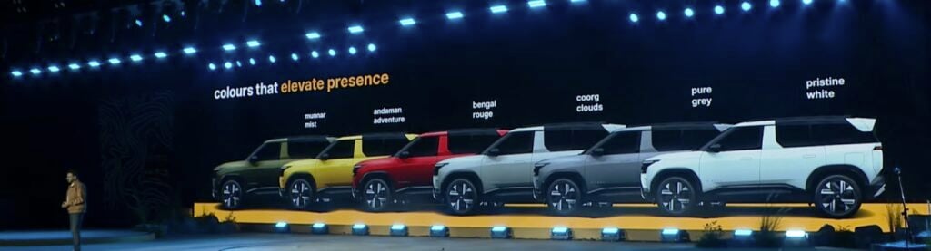 Tata Sierra All Colors 2025 Sierra New Colors