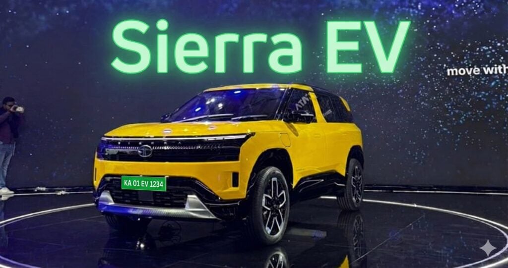 2025 Tata Sierra EV launch