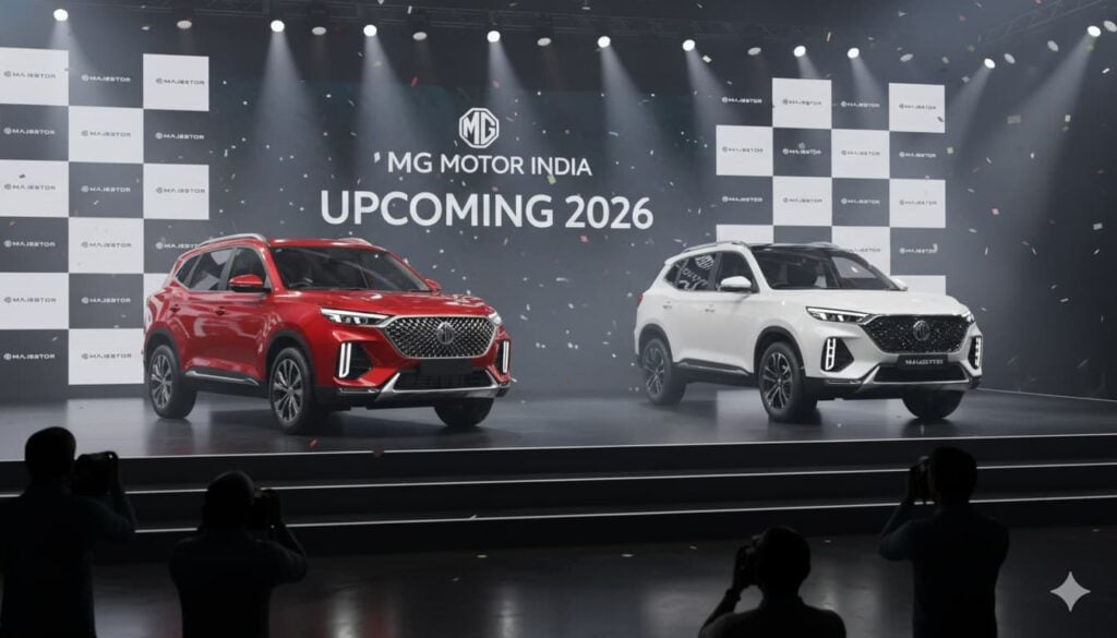2026 MG Hector and 2026 MG Gloster Upcoming SCOOP