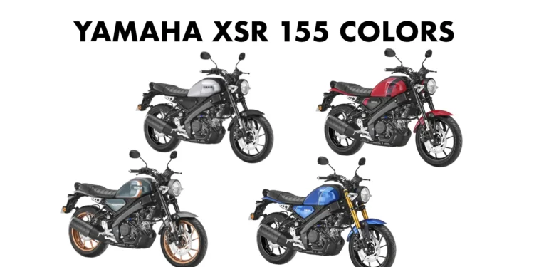 All New Yamaha XSR 155 Motorcycle Photos