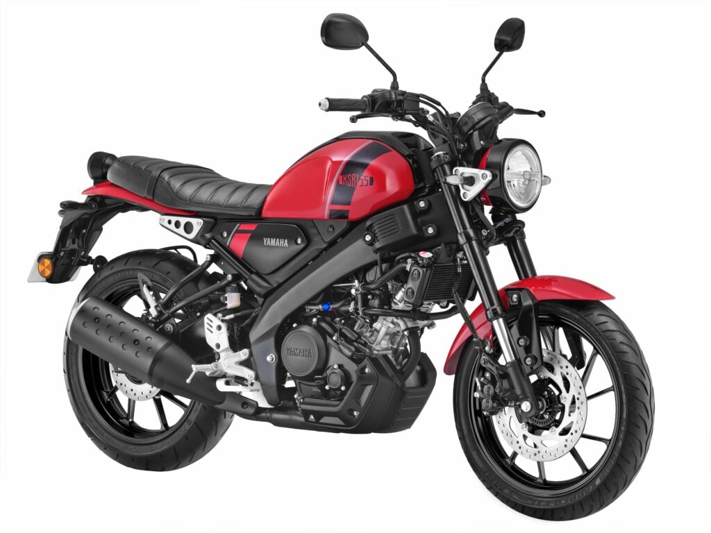 New Yamaha XSR 155 Red Color Motorcycle
