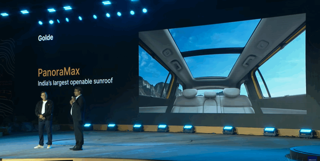 Tata Sierra Largest Sunroof by PanoraMax