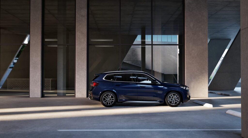 BMW iX1 LWB latest Model New Color Night Dusk Blue