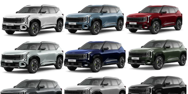 All New Kia Seltos Colors 2026 Model - New 2026 Seltos Color options all photos newly launched colors