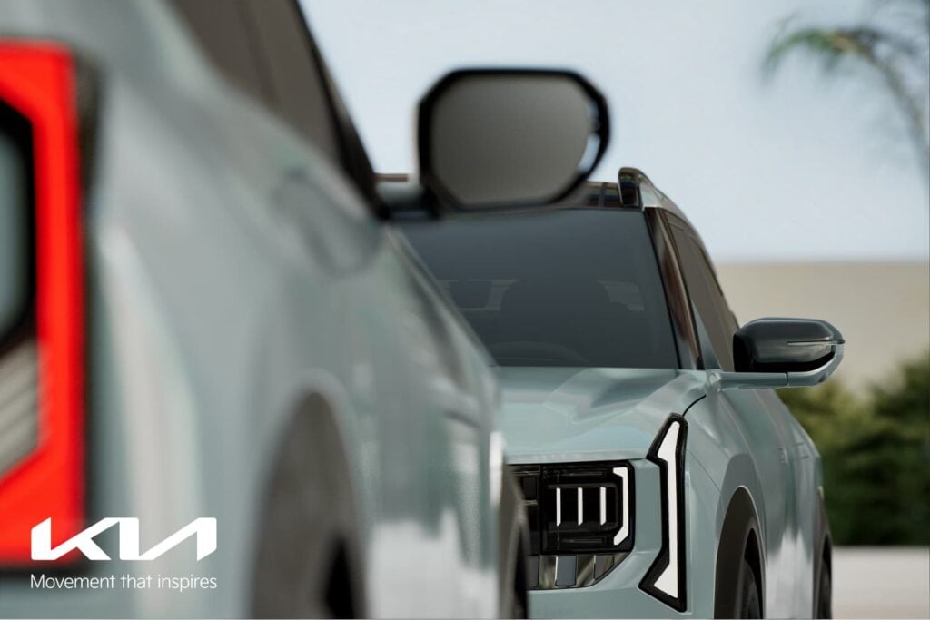 Updated Kia Seltos DRLs - 2026 Kia Seltos updated Facelift Model Design Changes