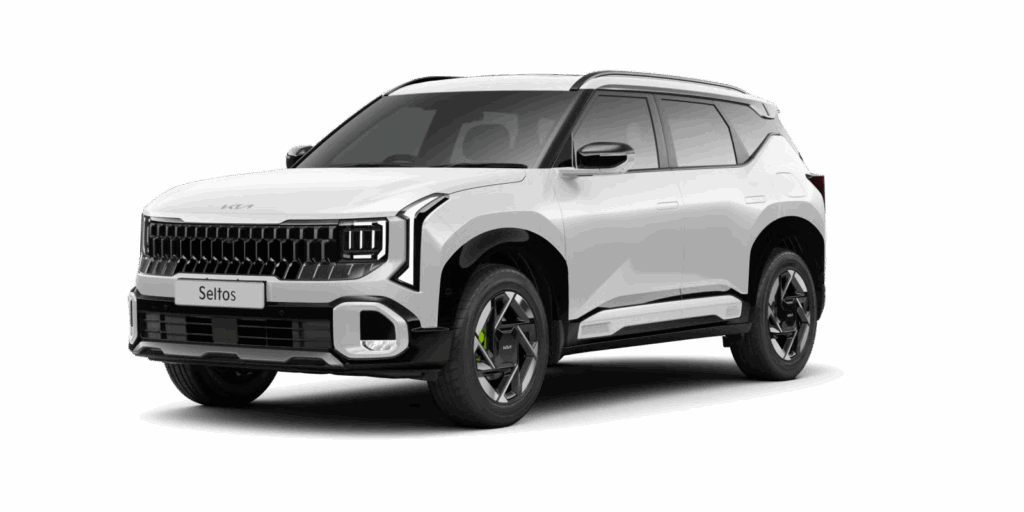 2026 Kia Seltos White Color (Glacier White Pearl)