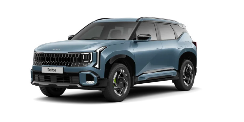 2026 Kia Seltos Sky Blue Light Blue Color