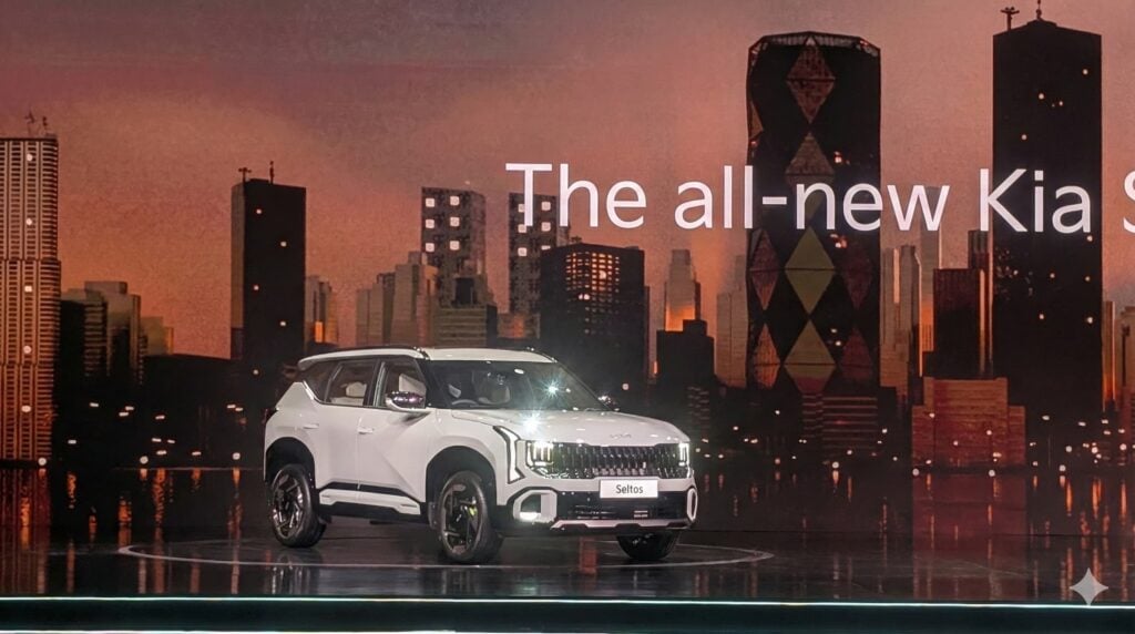 All New Kia Seltos White Color Image Photo during the launch 2026 Seltos White Color 
