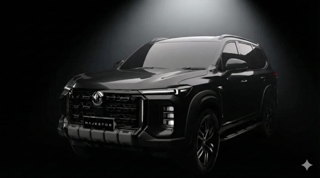 All New MG Majestor Front Profile 2026 Model