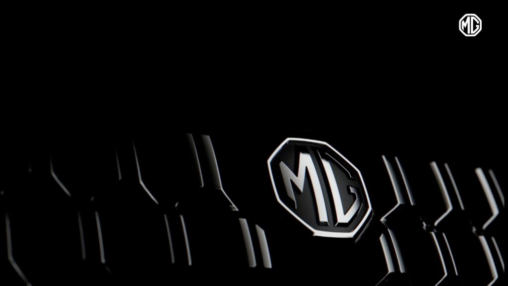 New MG logo on Upcoming Hector 2026 Model