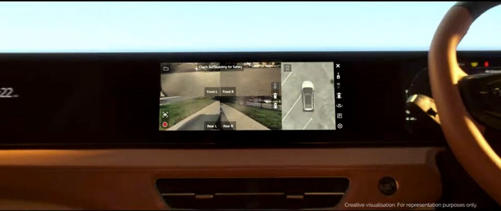 New XUV 7XO Bird's View using 360 degree or 540 degree camera in 2026 XUV 7XO SUV