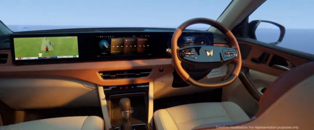 2026 Mahindra XUV 7XO Interior with 3 screen layout , updated interiors