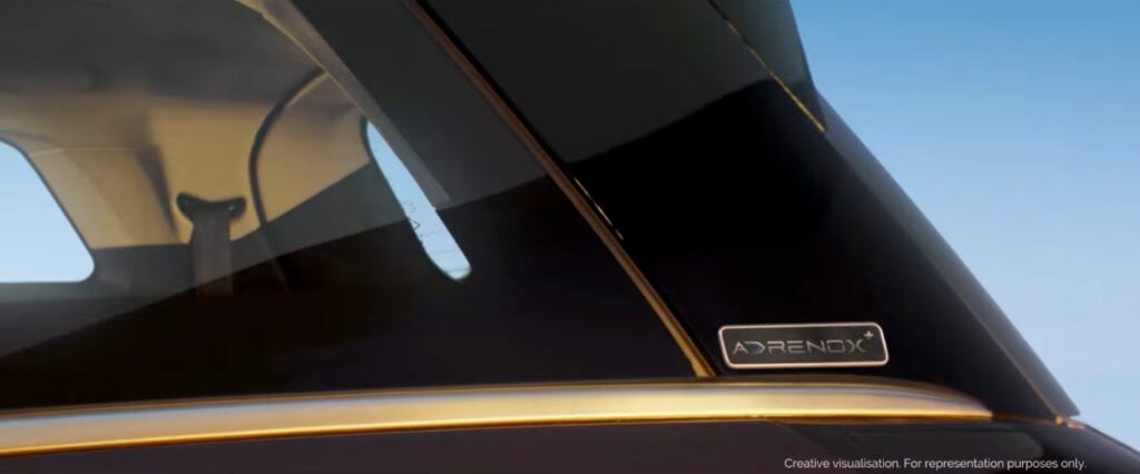 2026 Mahindra XUV 7XO 3RD Row Seats ADRENOX+ Badge