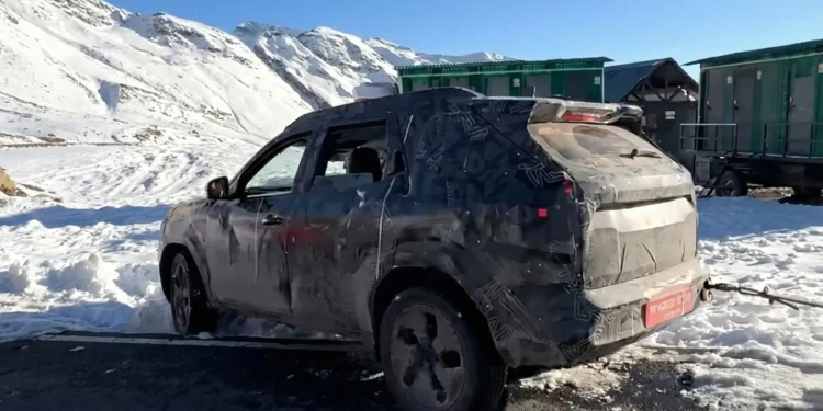 2026 Renault Duster Spotted at Himalayas New Duster