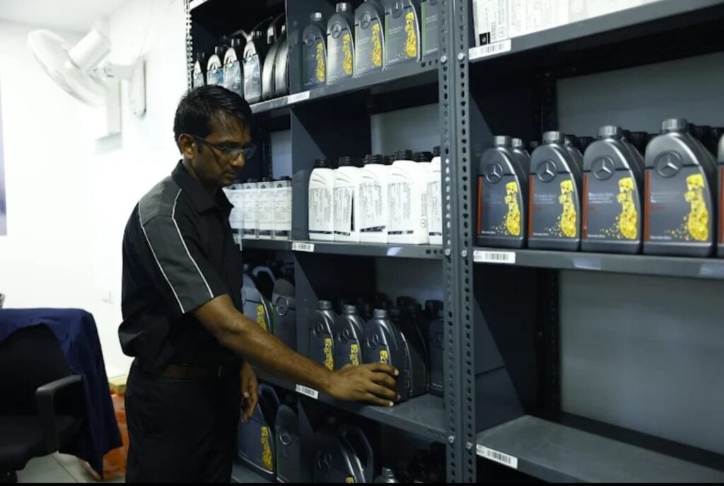 Auto Hangar Mercedes-Benz Service Centre -- Engine Oil and Parts Facility Mercedes-Benz Mumbai