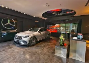 Auto Hangar Mercedes-Benz Showroom Mumbai India Indoors