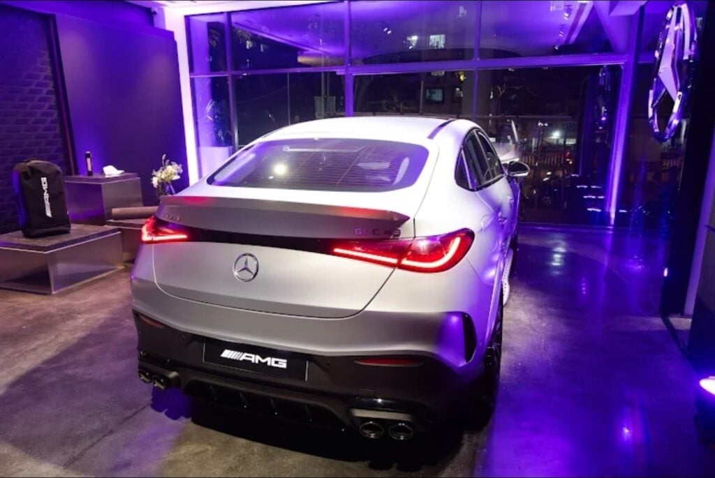 Mercedes AMG Rear look Auto Hangar Showroom Mumbai