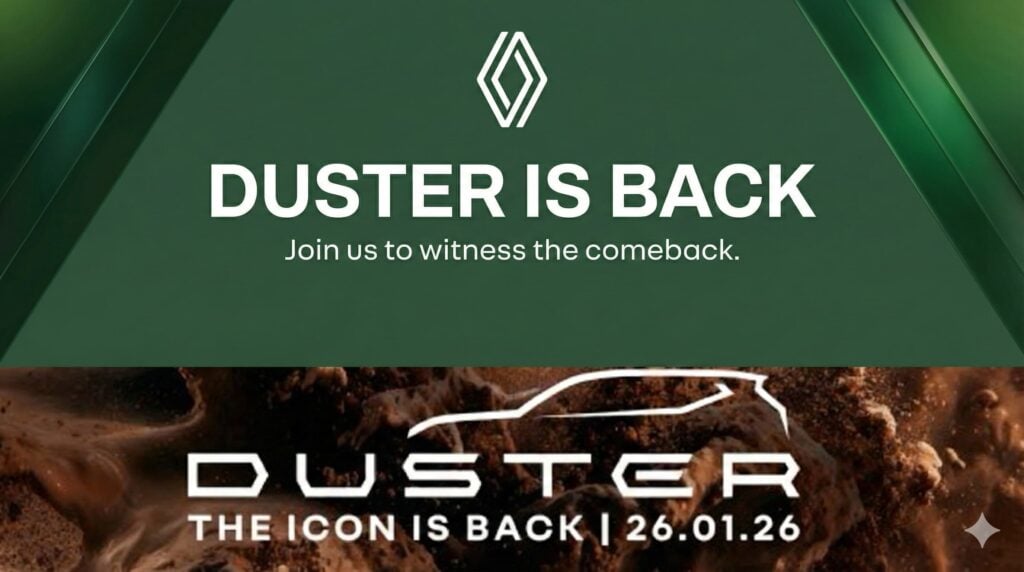 Renault Duster is Back -- New Duster - Renault Cars in India --- Duster Launch January 2026 - 