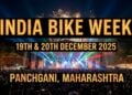 India Bike Week 2025 Venue Panchgani Maharashtra