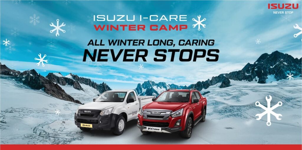 ISUZU i-Care Winter Camp 2025 - Pickups and SUV Service Camp December 2025