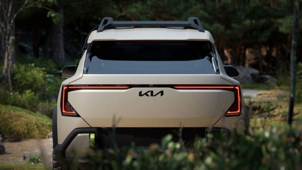 Kia EV5 WKNDR Concept Rear Side Tail Lamps