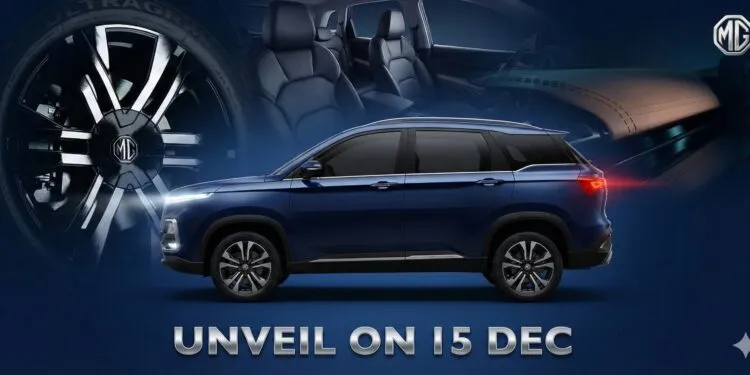 MG Hector Facelift Launch 15 December 2025
