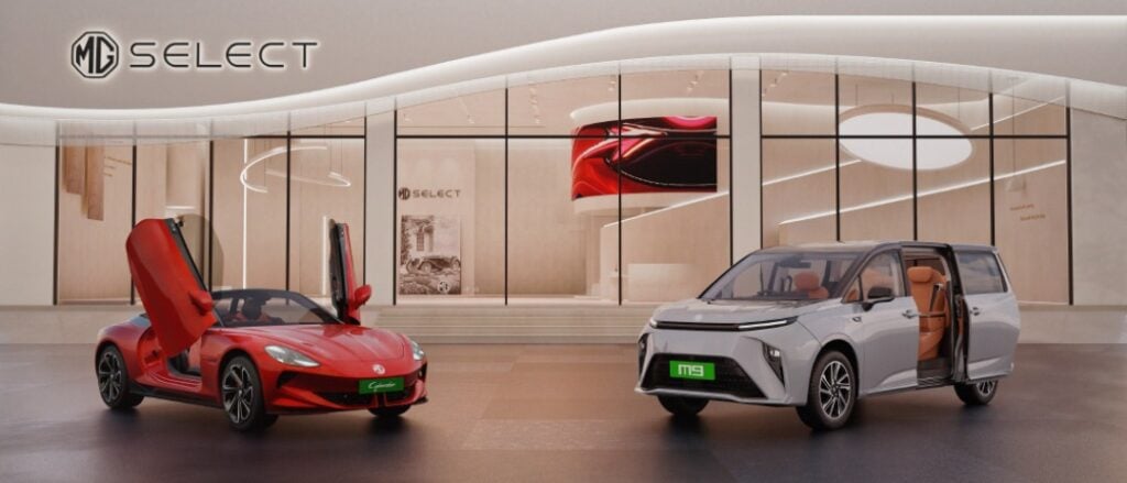 MG Select Jaipur Showroom