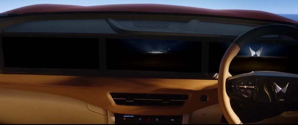Mahindra XUV 7XO Triple Screen interior Photos