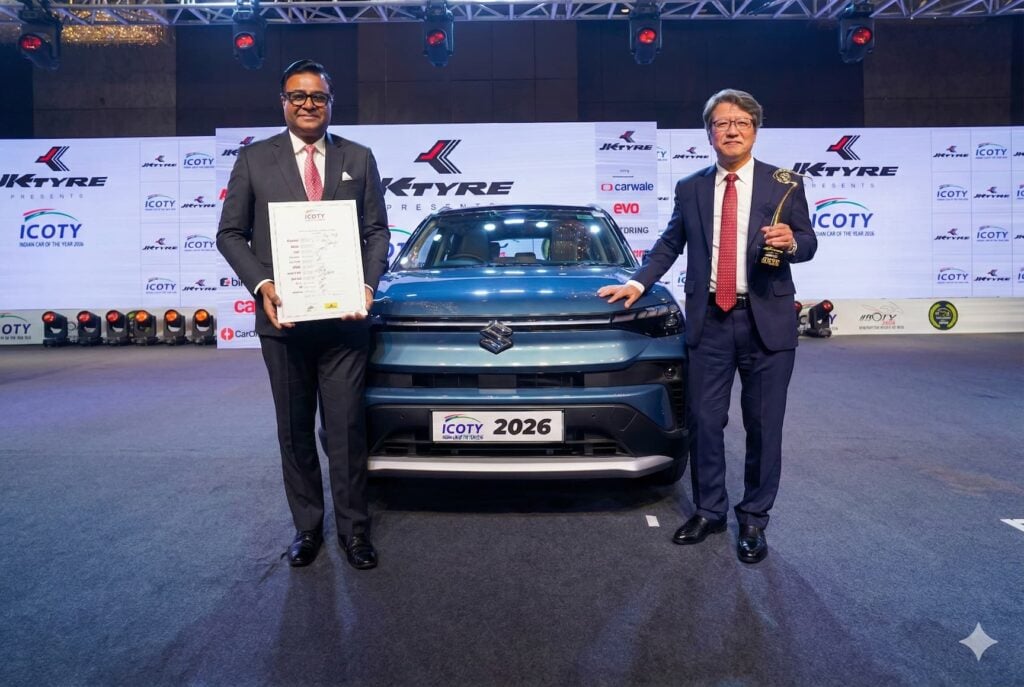 Maruti VICTORIS ICOTY 2026 Winner