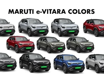 Maruti e Vitara Colors All Color options - New Maruti e-Vitara Electric SUV All Color options