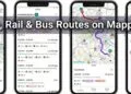 MapMyIndia Mappls App Metrol Rail Bus Routes Mappls
