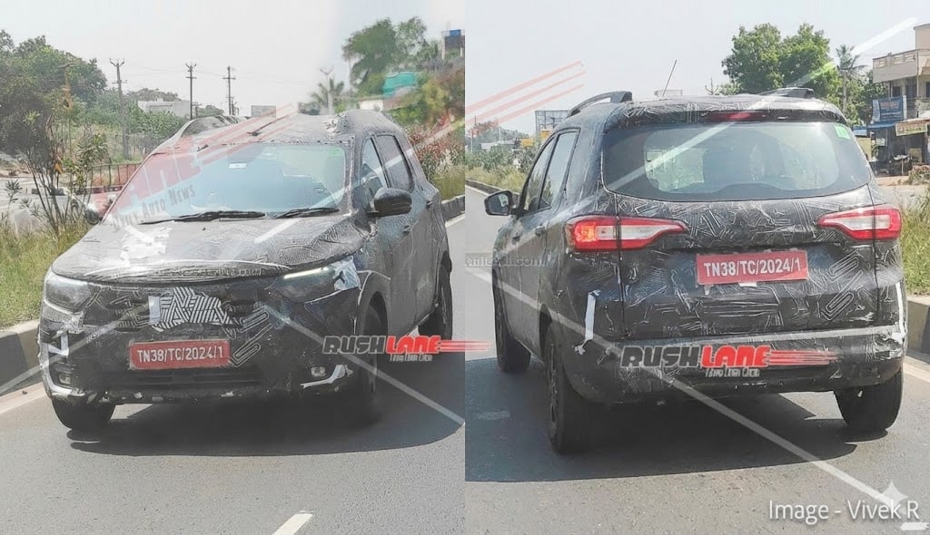 Nissan Gravite MPV as spotted by Rushlane