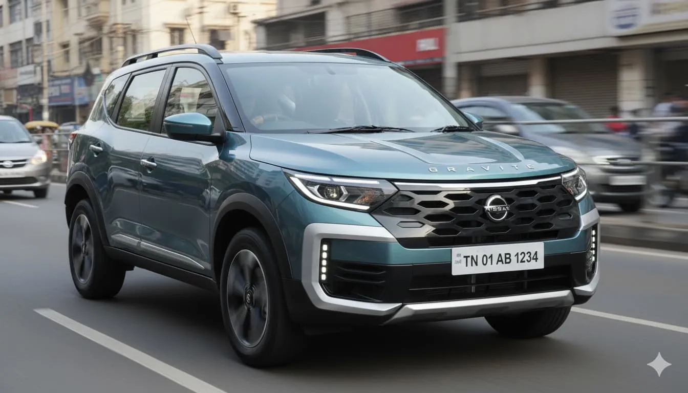 Nissan Gravite 7-Seater MPV Imagined: Spy Shots & Features Revealed