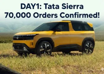 Tata Sierra Bookings Cross 70000 Units in 24 hours