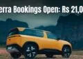 Tata Sierra Bookings Open