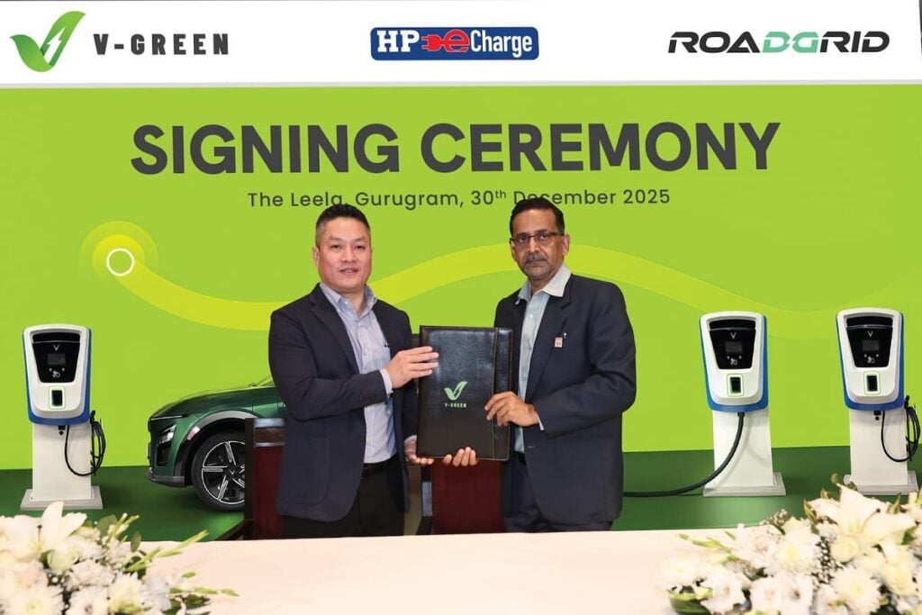 VinFast V-Green and HPCL Partnership -- VinFast V Green HPCL