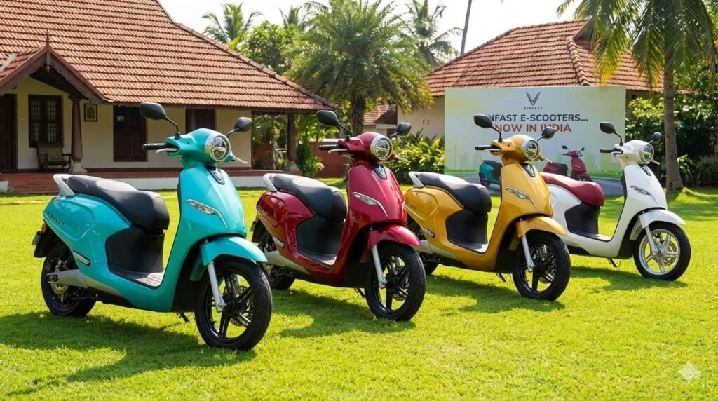 New Range of Electric scooters from VinFast