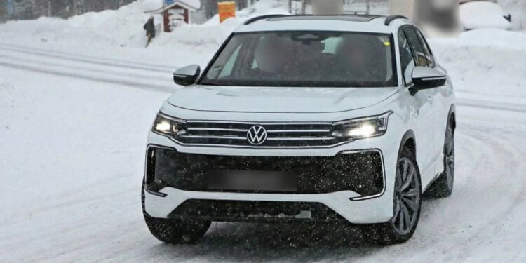 Volkswagen Tayron SUV White Color India